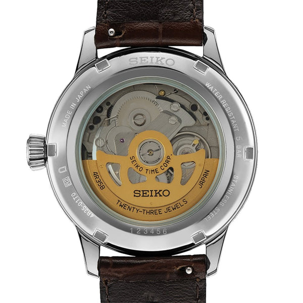 Seiko Presage Men's ‘Midnight Blue Moon’ Cocktail Time Watch