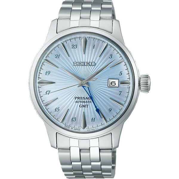 Seiko Presage Men's 'Skydiving' Cocktail Time Automatic GMT Watch