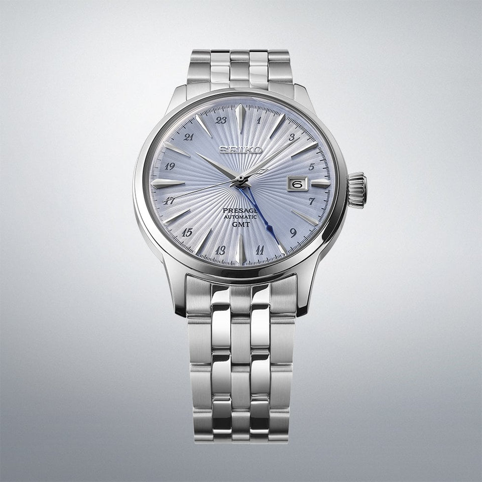 Seiko Presage Men's 'Skydiving' Cocktail Time Automatic GMT Watch
