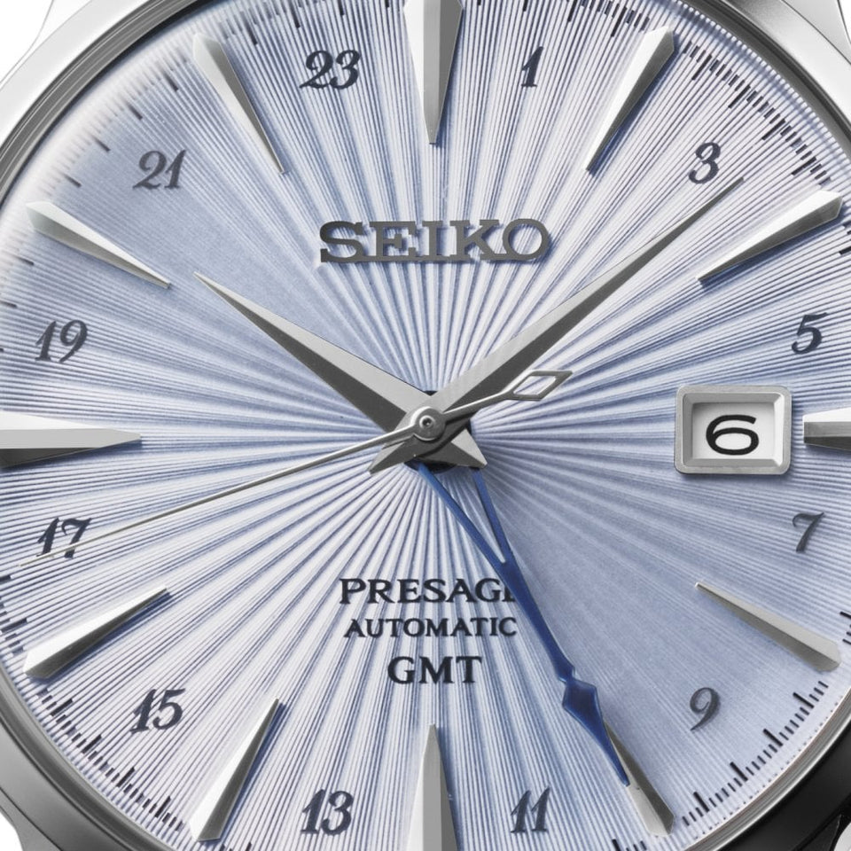 Seiko Presage Men's 'Skydiving' Cocktail Time Automatic GMT Watch