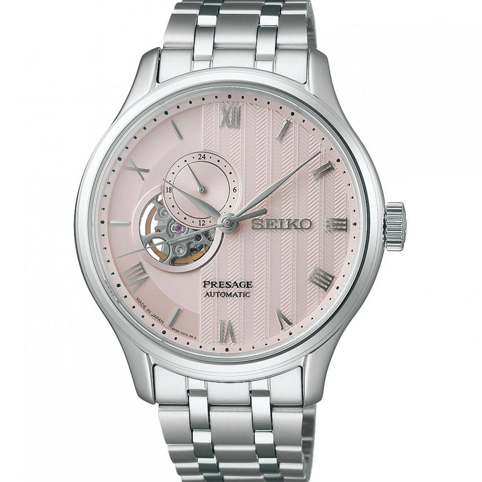 Seiko Presage Men's Zen Garden Kyoto Cherry Blossom Bracelet Watch