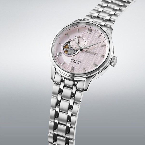 Seiko Presage Men's Zen Garden Kyoto Cherry Blossom Bracelet Watch