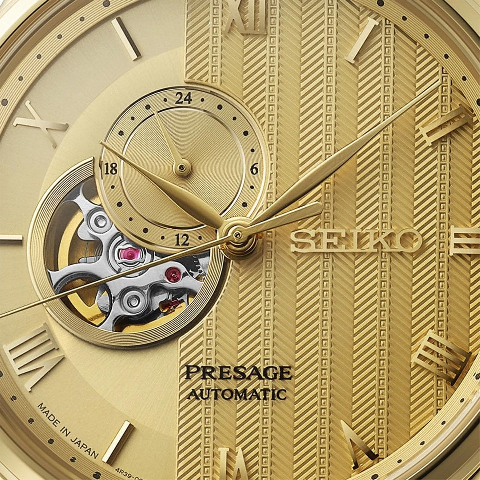 Seiko Presage Men's Zen Garden Kyoto Golden Age Bracelet Watch