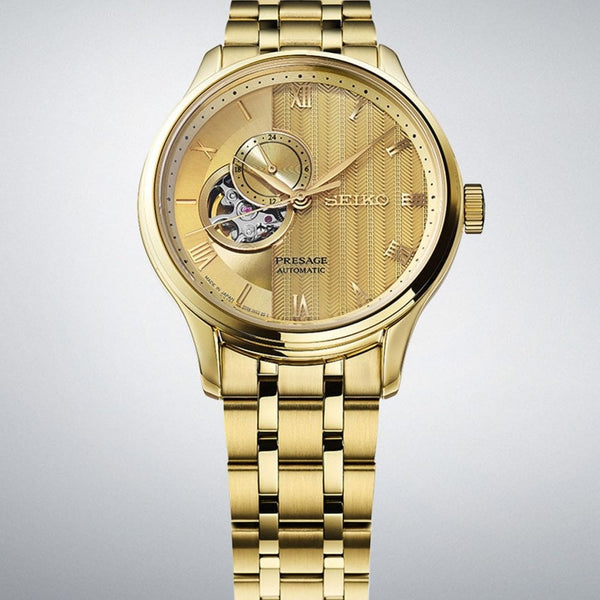 Seiko Presage Men's Zen Garden Kyoto Golden Age Bracelet Watch