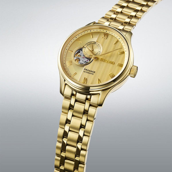 Seiko Presage Men's Zen Garden Kyoto Golden Age Bracelet Watch