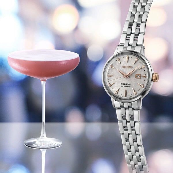 Seiko Presage Presage Cocktail Time ‘Clover Club’ Diamond Twist