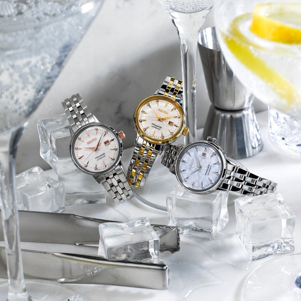 Seiko Presage Presage Cocktail Time ‘Clover Club’ Diamond Twist