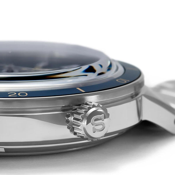 Seiko Presage Style 60s 41mm Automatic Men's Watch | Blue Dial
