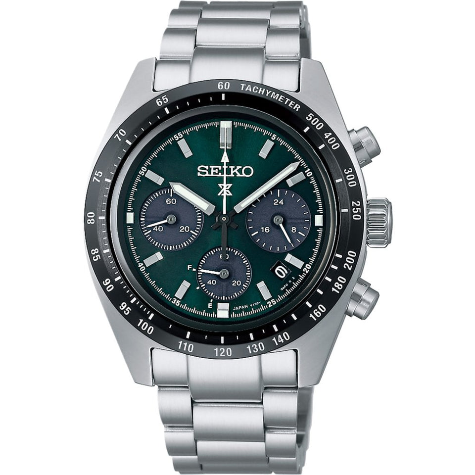 Seiko Prospex ‘Deep Green’ Speedtimer Solar Chronograph Watch