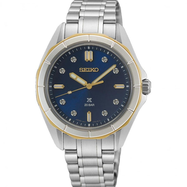 Seiko Prospex Ladies Marine Sport 'Nautical Navy' Bracelet Watch