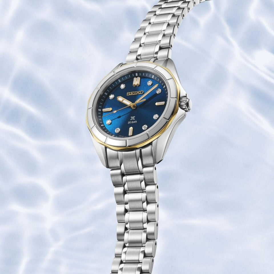Seiko Prospex Ladies Marine Sport 'Nautical Navy' Bracelet Watch
