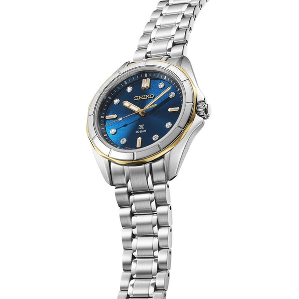 Seiko Prospex Ladies Marine Sport 'Nautical Navy' Bracelet Watch