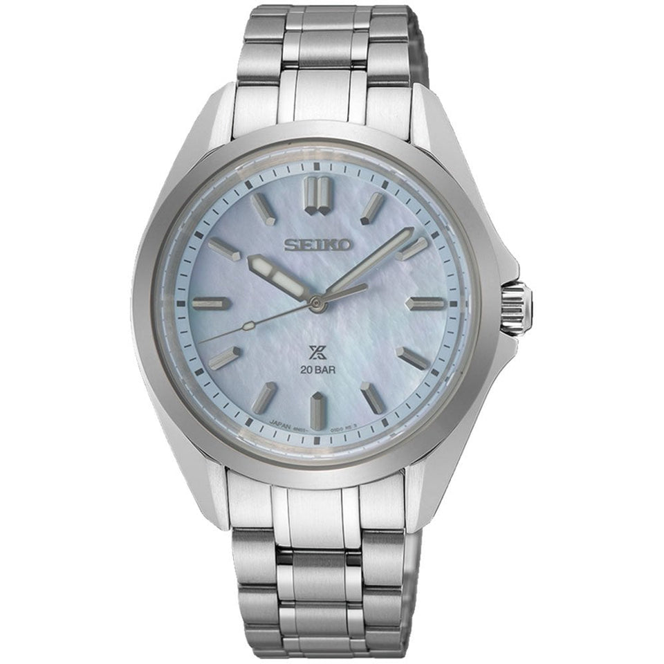 Seiko Prospex Ladies Marine Sports Aqua Blue Quartz Watch