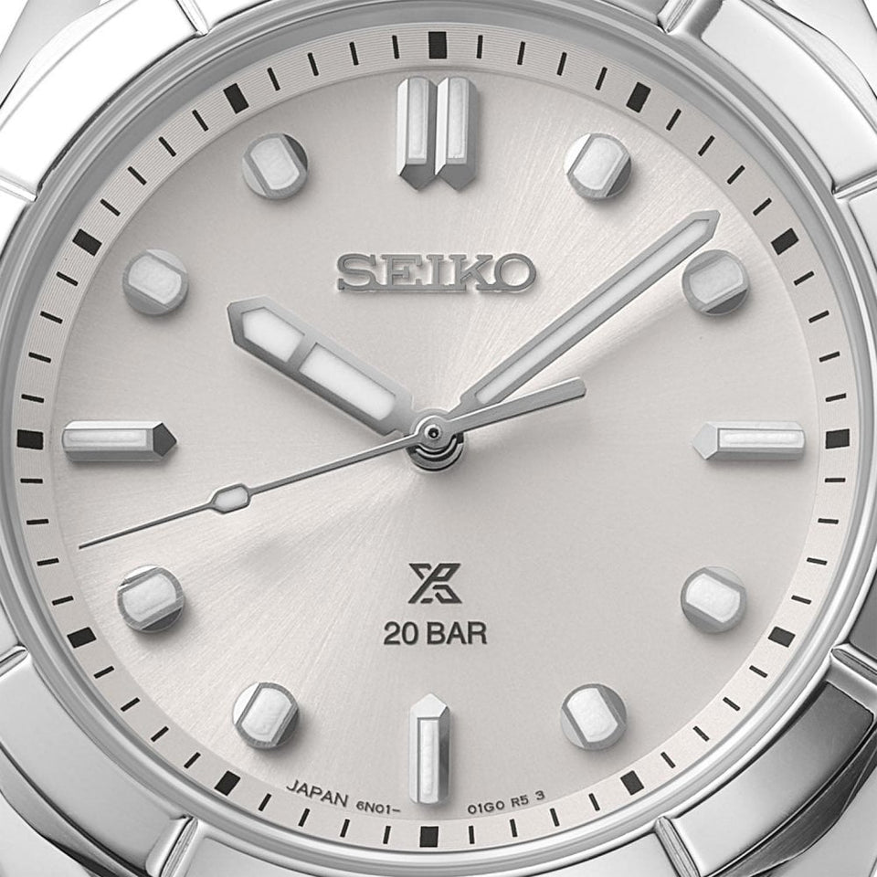 Seiko Prospex Ladies Marine Sports 'Silvery Sands' Bracelet Watch