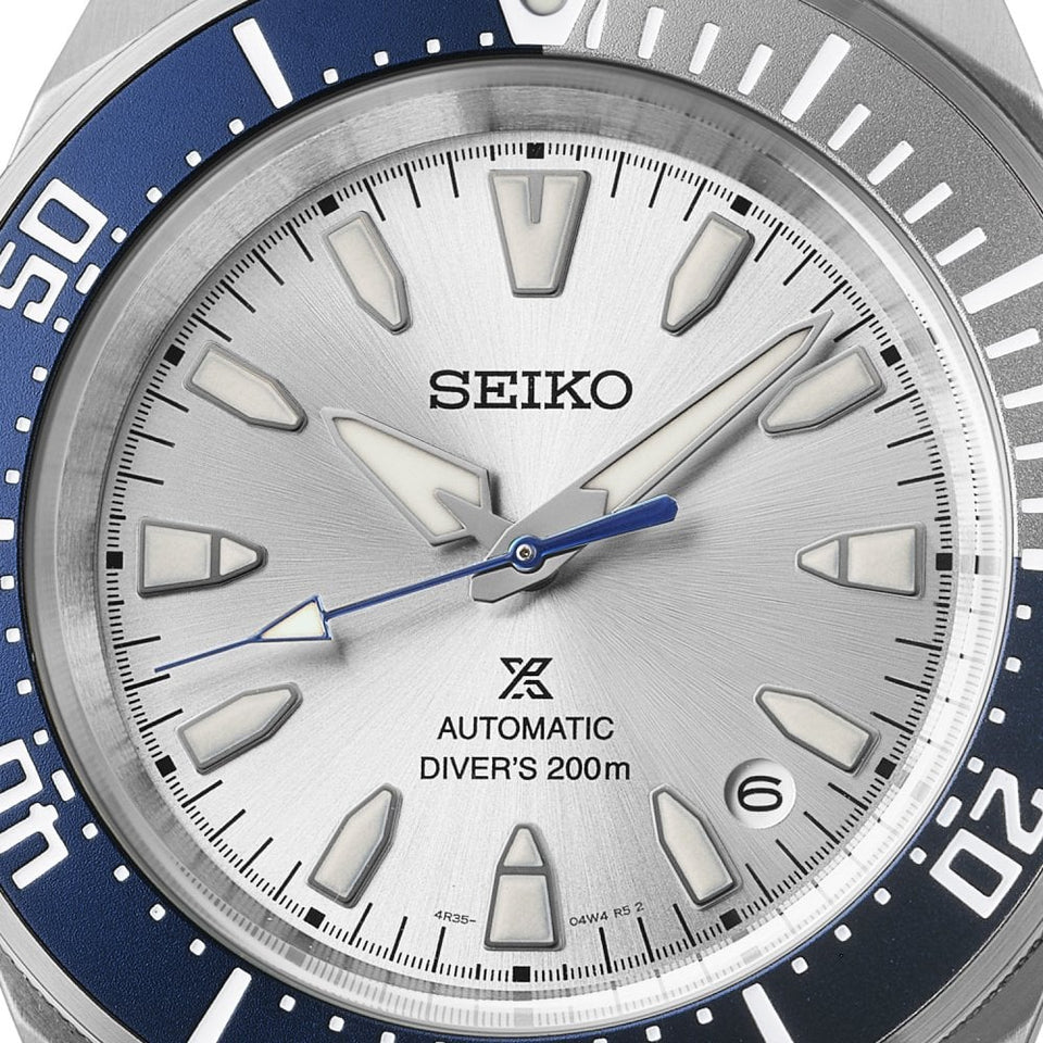 Seiko Prospex Limited Edition 145th Anniversary Silvertone “Samurai” Mechanical Diver’s Watch