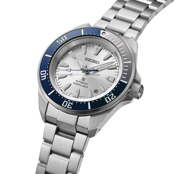 Seiko Prospex Limited Edition 145th Anniversary Silvertone “Samurai” Mechanical Diver’s Watch