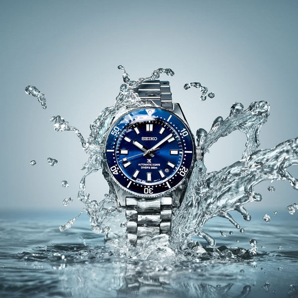 Seiko Prospex Men's 1965 Revival 3-Day Scuba Blue 300m Diver’s Watch