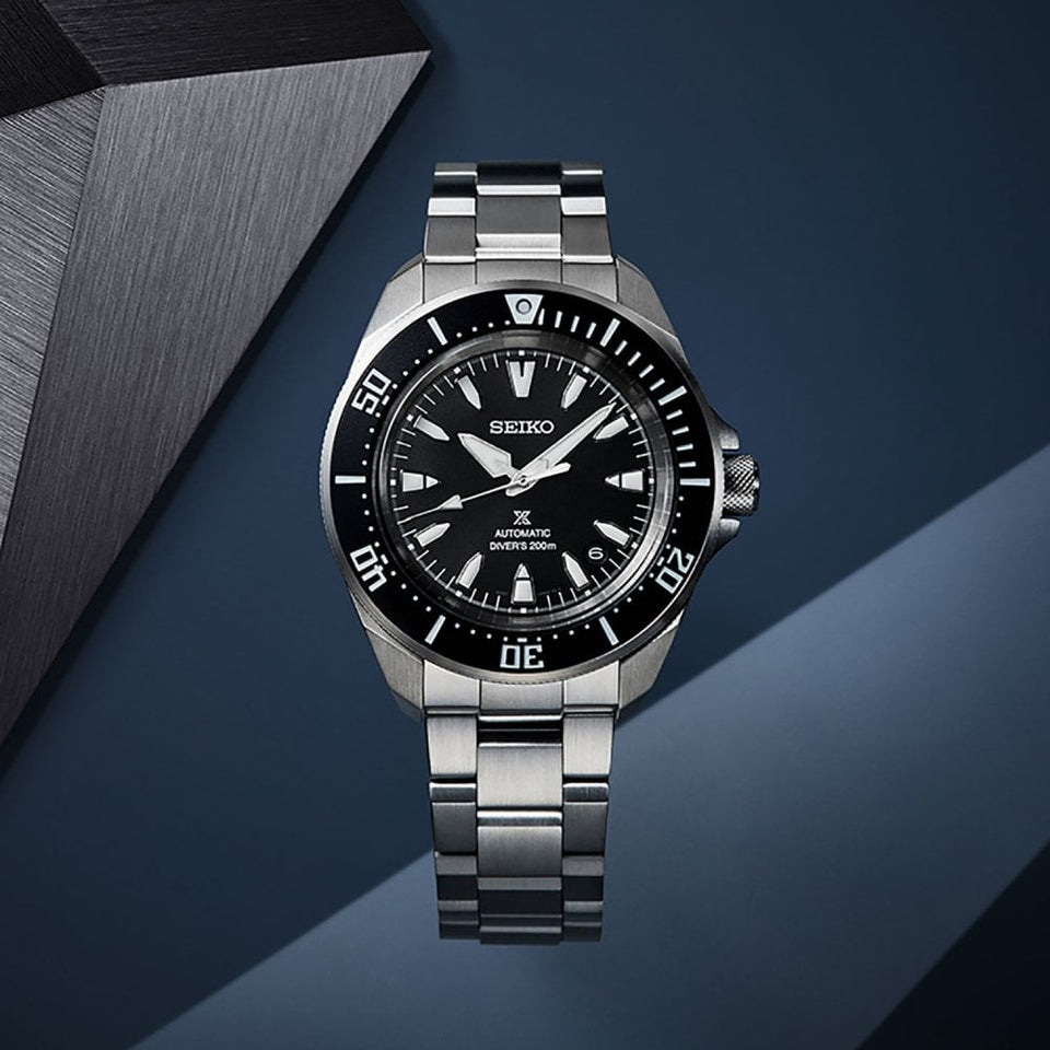 Seiko Prospex Men's 4R Black ‘Shog-urai’ Diver’s 42mm Watch