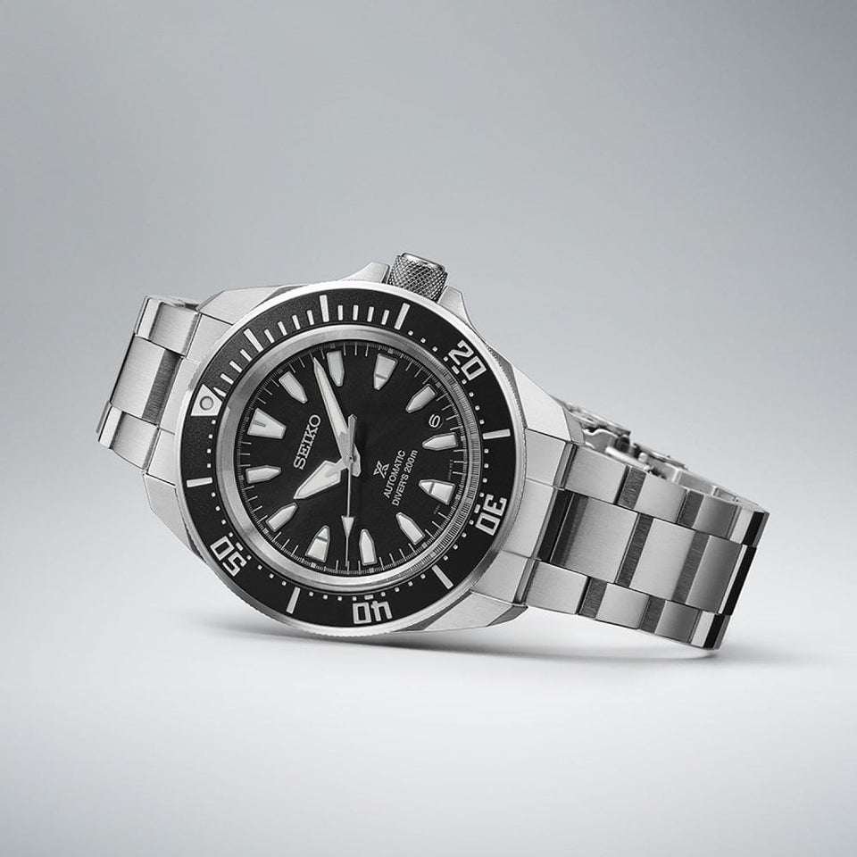 Seiko Prospex Men's 4R Black ‘Shog-urai’ Diver’s 42mm Watch