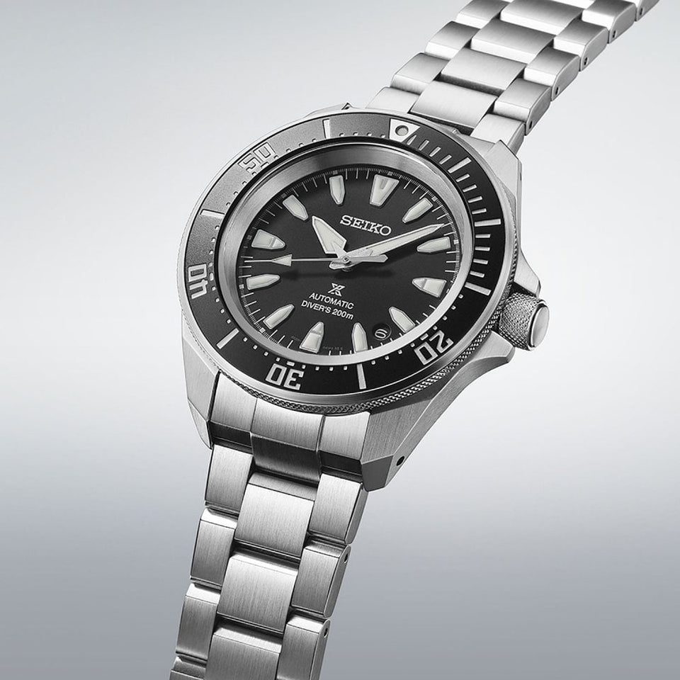 Seiko Prospex Men's 4R Black ‘Shog-urai’ Diver’s 42mm Watch