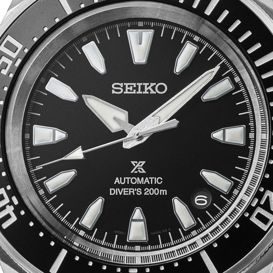Seiko Prospex Men's 4R Black ‘Shog-urai’ Diver’s 42mm Watch