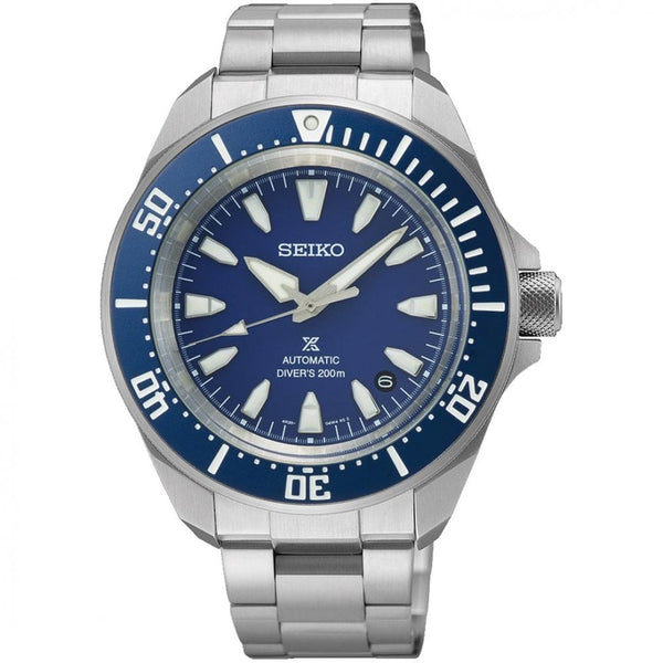 Seiko Prospex Men's 4R Compact Blue Dial Mechanical Diver Watch
