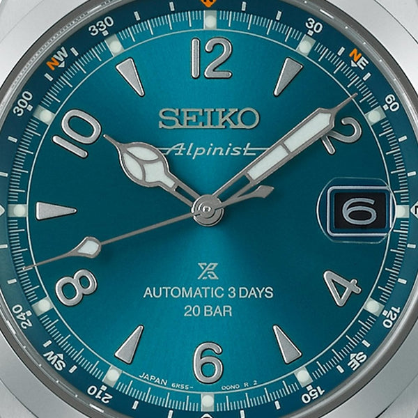 Seiko Prospex Men's Alpinist 'Tealpine' Dial Automatic Bracelet Watch