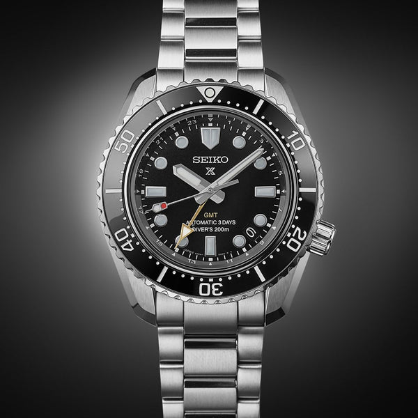 Seiko Prospex Men's ‘Dark Depths’ GMT 42mm Watch