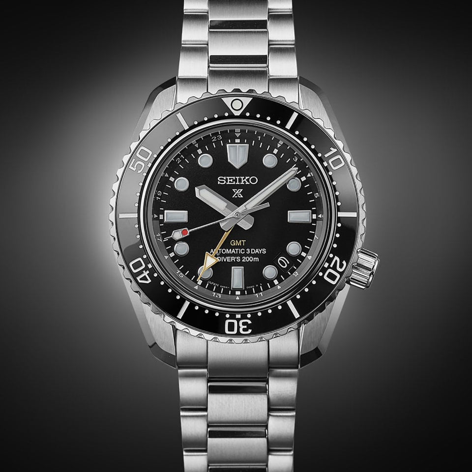 Seiko Prospex Men's ‘Dark Depths’ GMT 42mm Watch