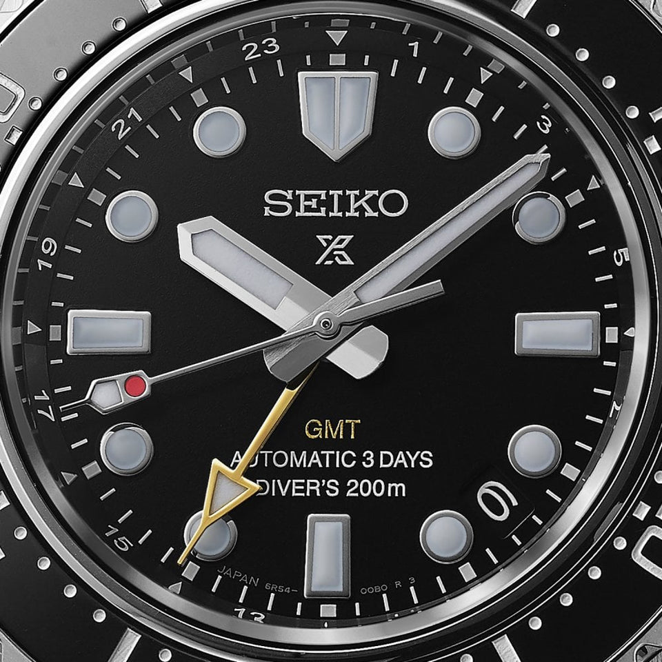 Seiko Prospex Men's ‘Dark Depths’ GMT 42mm Watch