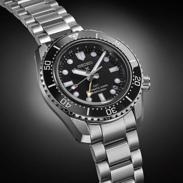 Seiko Prospex Men's ‘Dark Depths’ GMT 42mm Watch