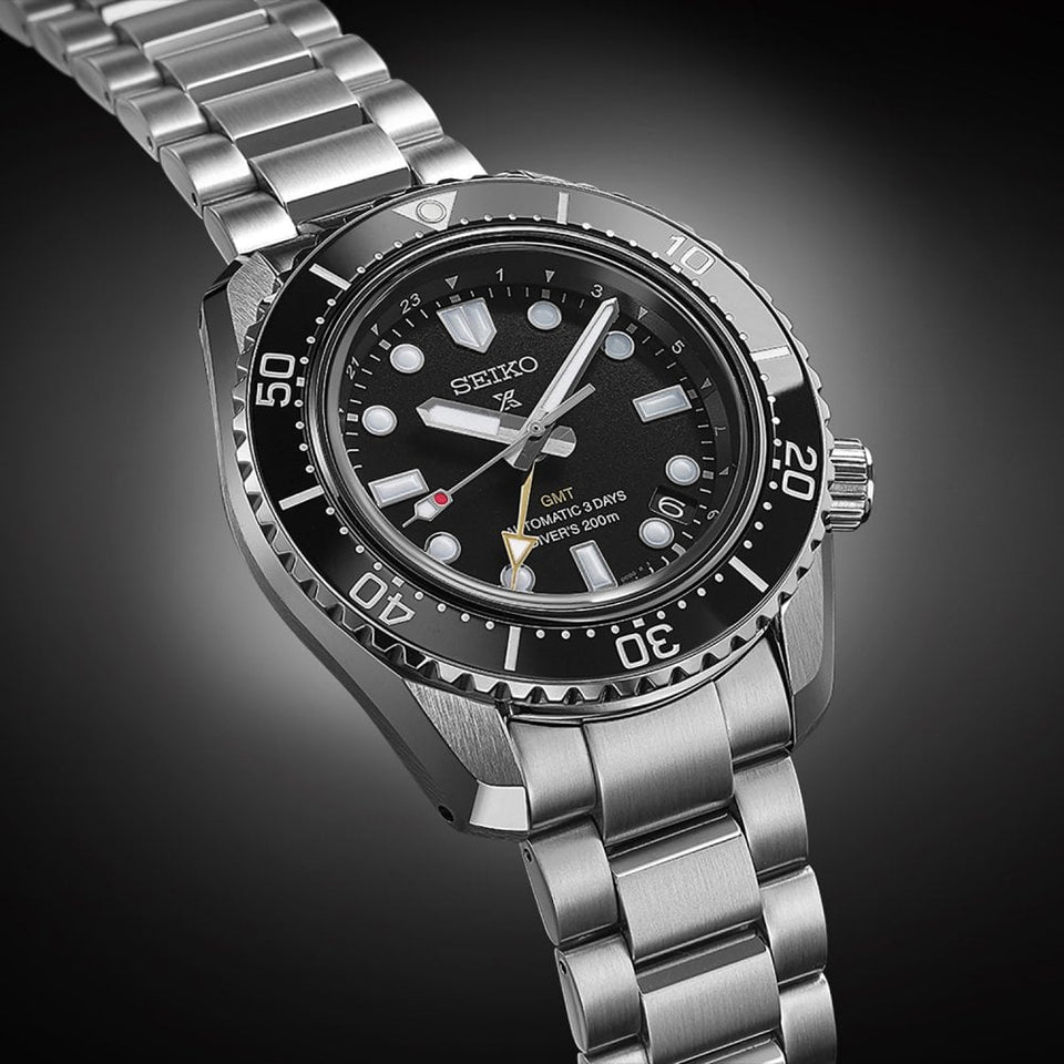 Seiko Prospex Men's ‘Dark Depths’ GMT 42mm Watch