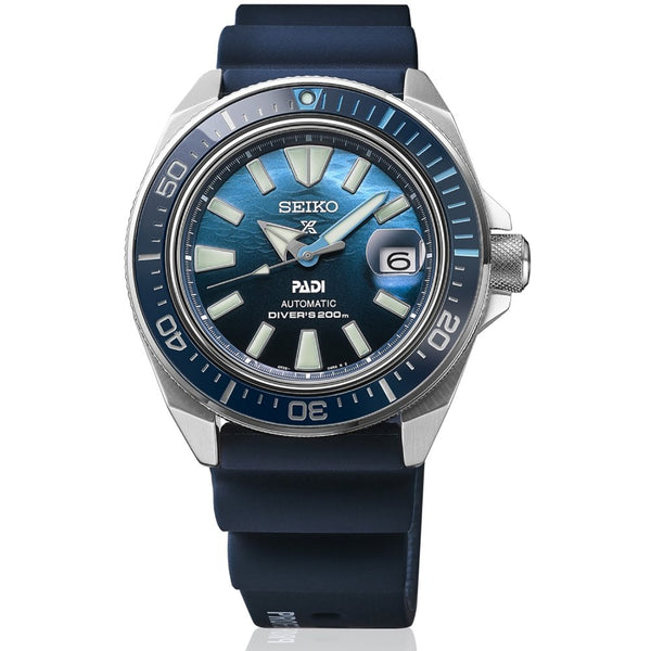 Seiko Prospex Men's ‘Great Blue’ Samurai Scuba PADI Special Edition Watch