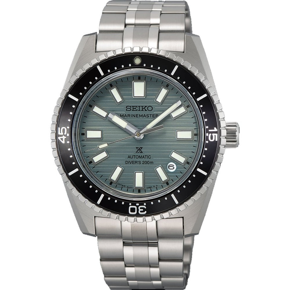 Seiko Prospex Men's Green-water ‘Marinemaster’ 1965 Diver’s Re-interpretation Watch