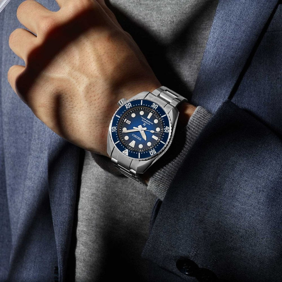 Seiko Prospex Men's King Sumo Blue 'Gradation' Diver Watch, 45mm