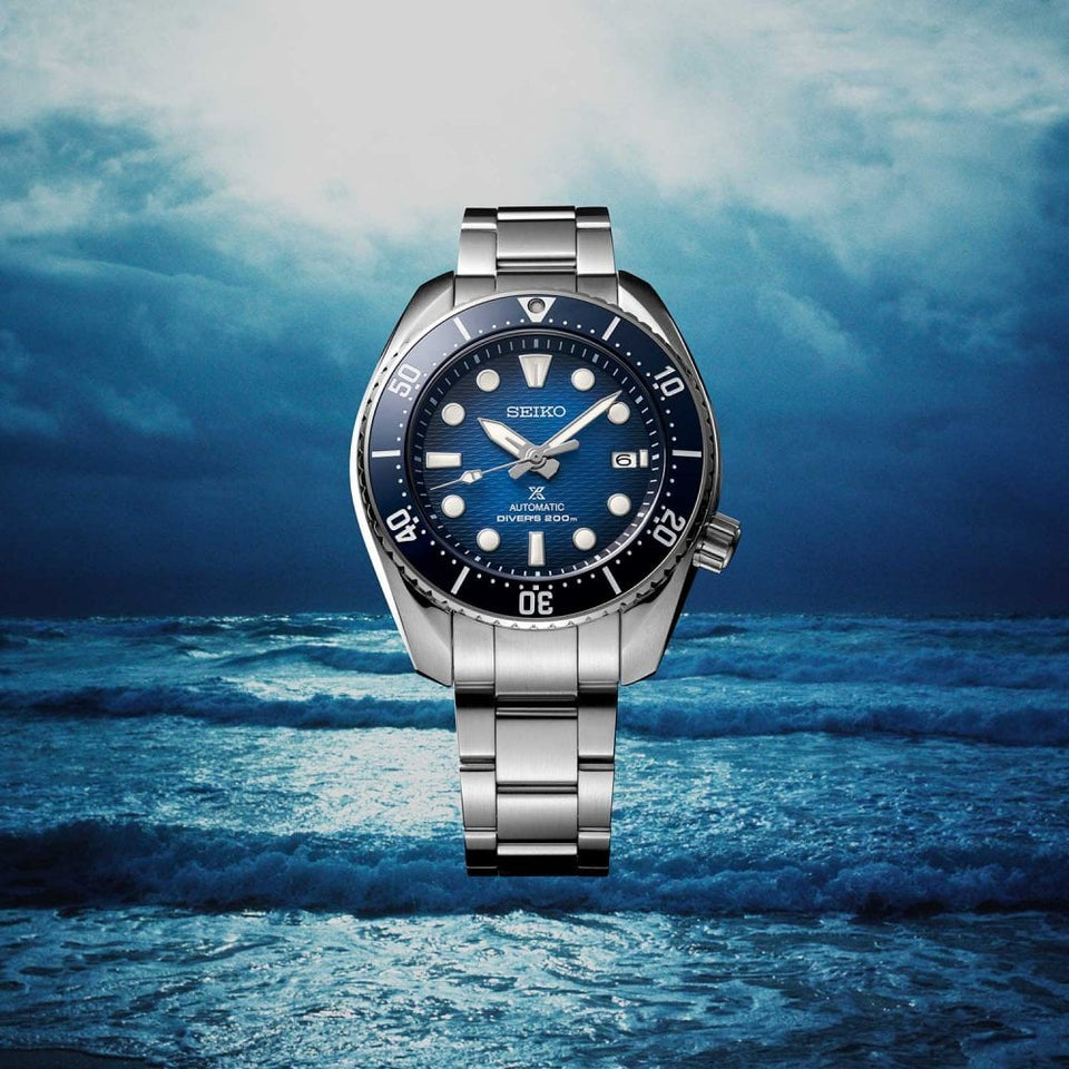 Seiko Prospex Men's King Sumo Blue 'Gradation' Diver Watch, 45mm