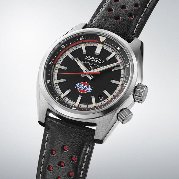 Seiko Prospex Men's Limited Edition DATSUN Fairlady Z Leather Strap Watch (XXXX/2500)