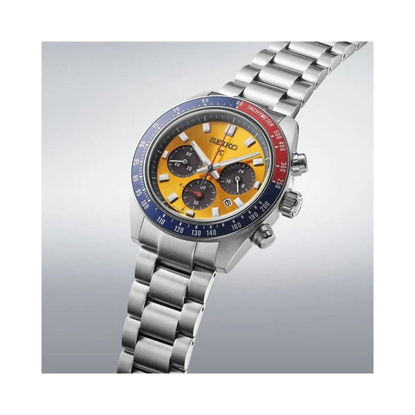 Seiko Prospex Men's ‘Pogue’ Solar Speedtimer Chronograph Watch