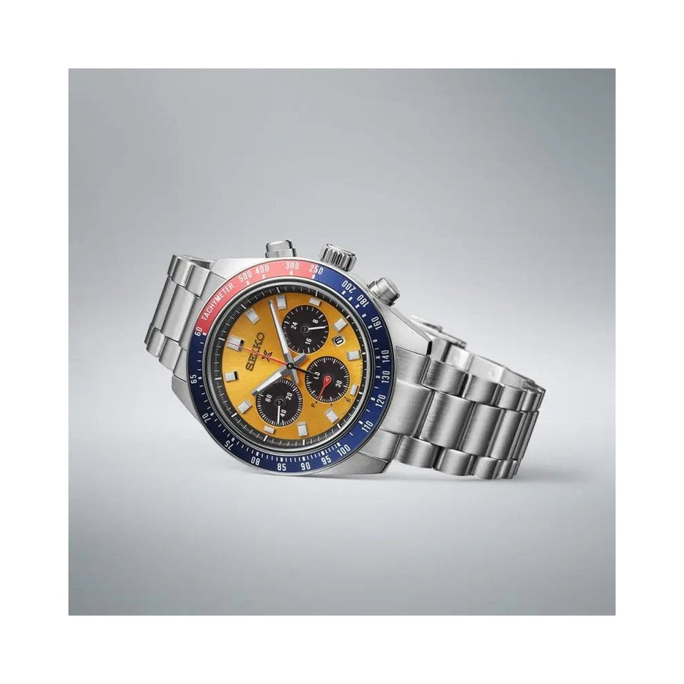Seiko Prospex Men's ‘Pogue’ Solar Speedtimer Chronograph Watch