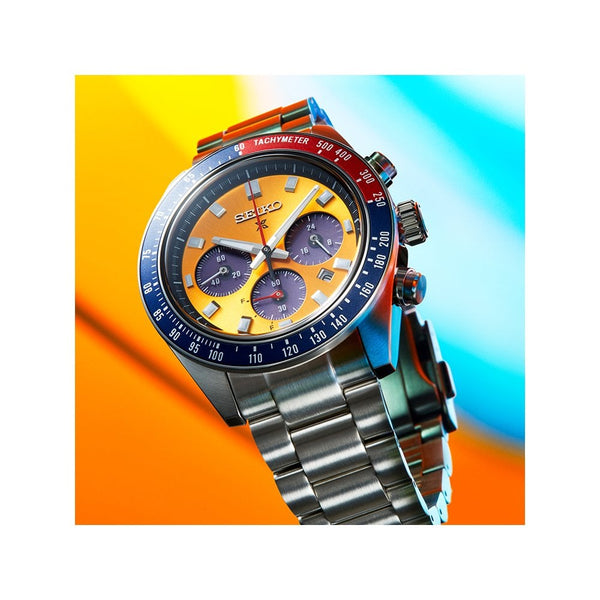 Seiko Prospex Men's ‘Pogue’ Solar Speedtimer Chronograph Watch