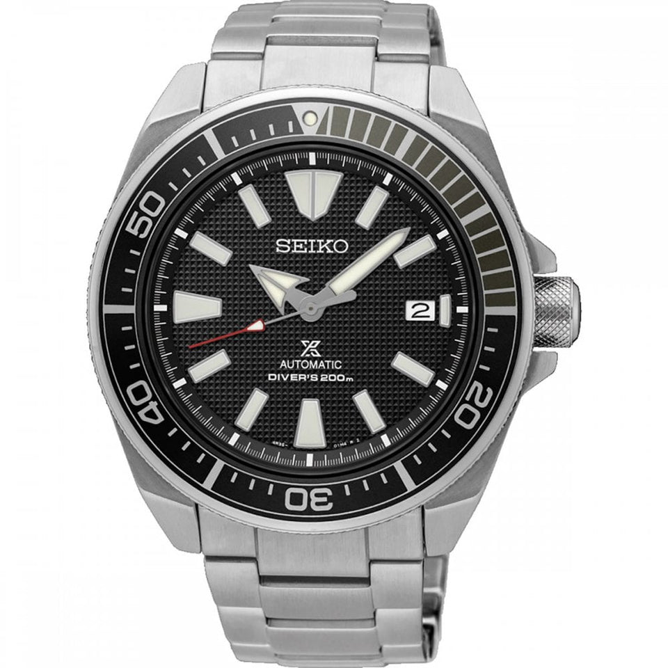 Seiko Prospex Men's Prospex 44mm Divers Watch | Black Dial