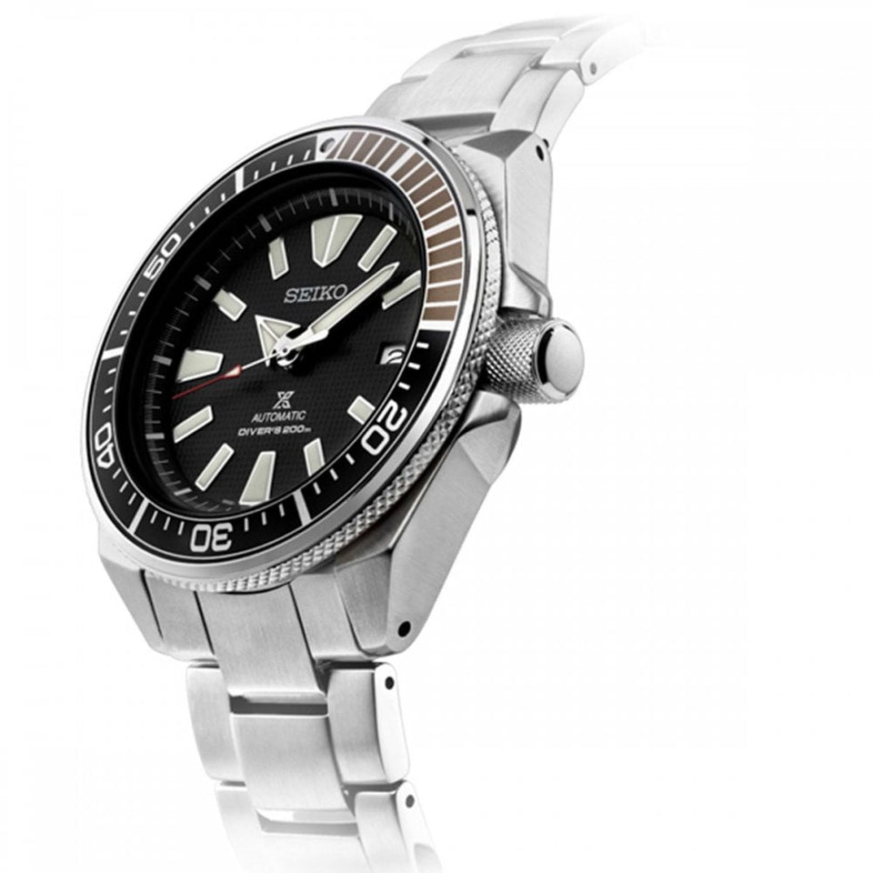 Seiko Prospex Men's Prospex 44mm Divers Watch | Black Dial