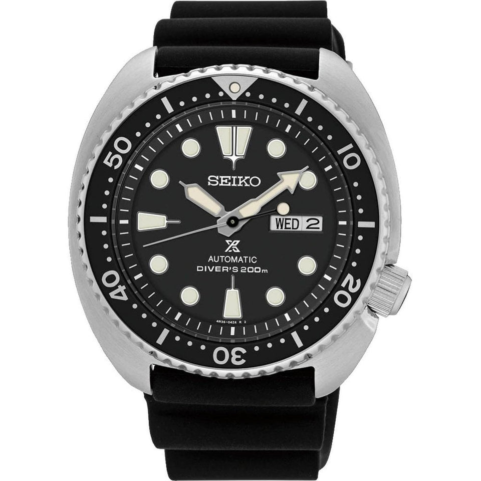 Seiko Prospex Men's Prospex ‘Turtle’ 45mm Watch with Kanji Date Wheel