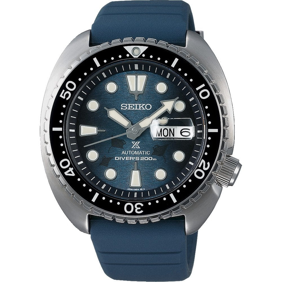 Seiko Prospex Men's Save The Ocean Manta Ray King Turtle Watch