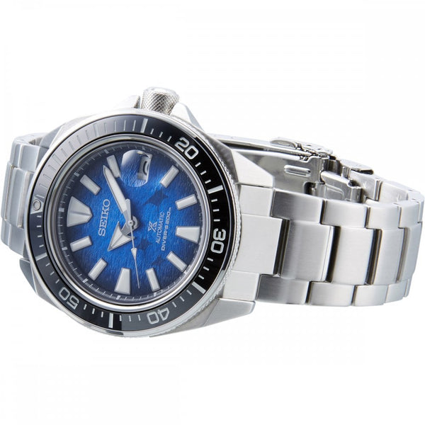 Seiko Prospex Men's Save The Ocean Manta Ray Samurai Diver's Watch