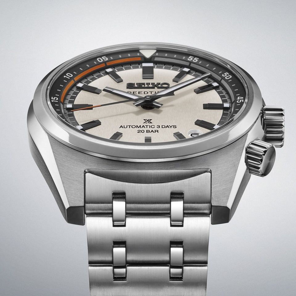 Seiko Prospex Men's Speedtimer 'Compact Countdown' Bracelet Watch