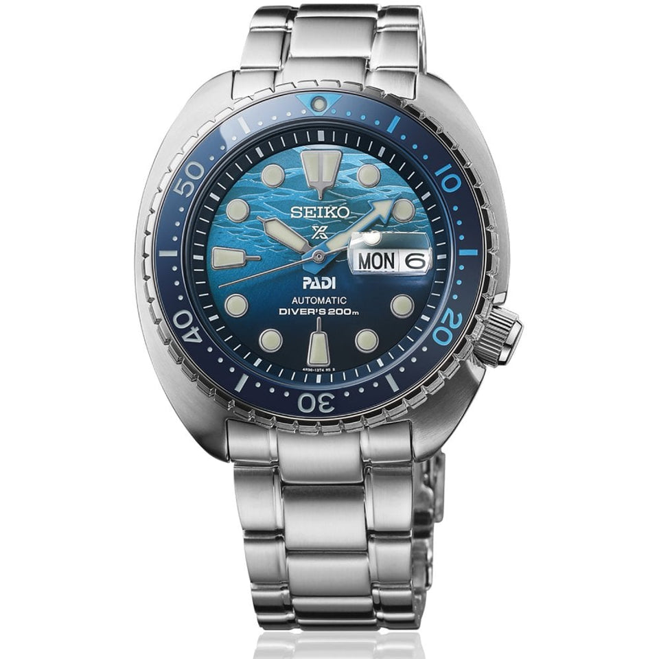 Seiko Prospex 'Great Blue' Turtle Scuba PADI Special Edition