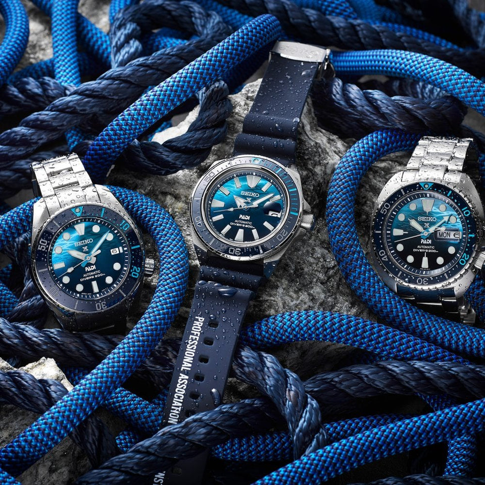 Seiko Prospex 'Great Blue' Turtle Scuba PADI Special Edition
