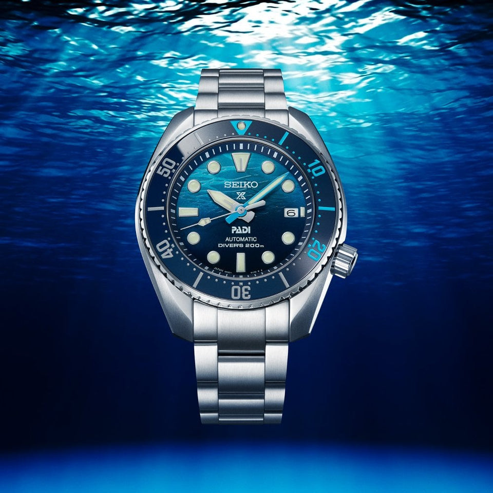 Seiko Prospex 'Great Blue' Turtle Scuba PADI Special Edition
