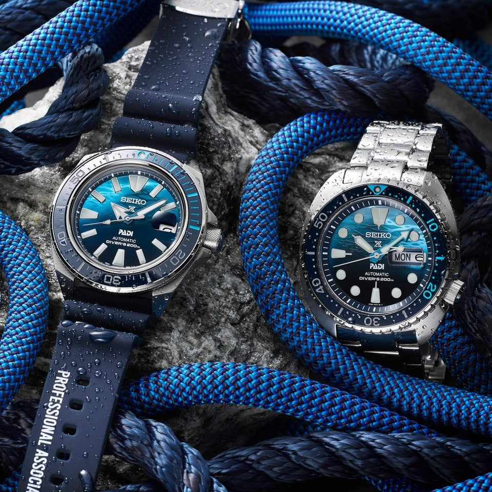 Seiko Prospex 'Great Blue' Turtle Scuba PADI Special Edition